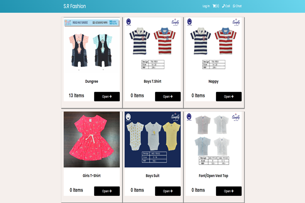 S.R Fashion Catalogue